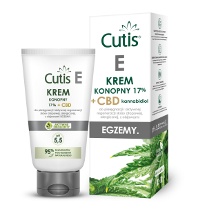 CUTIS E - EGZEMA krem konopny 17% 120 ml