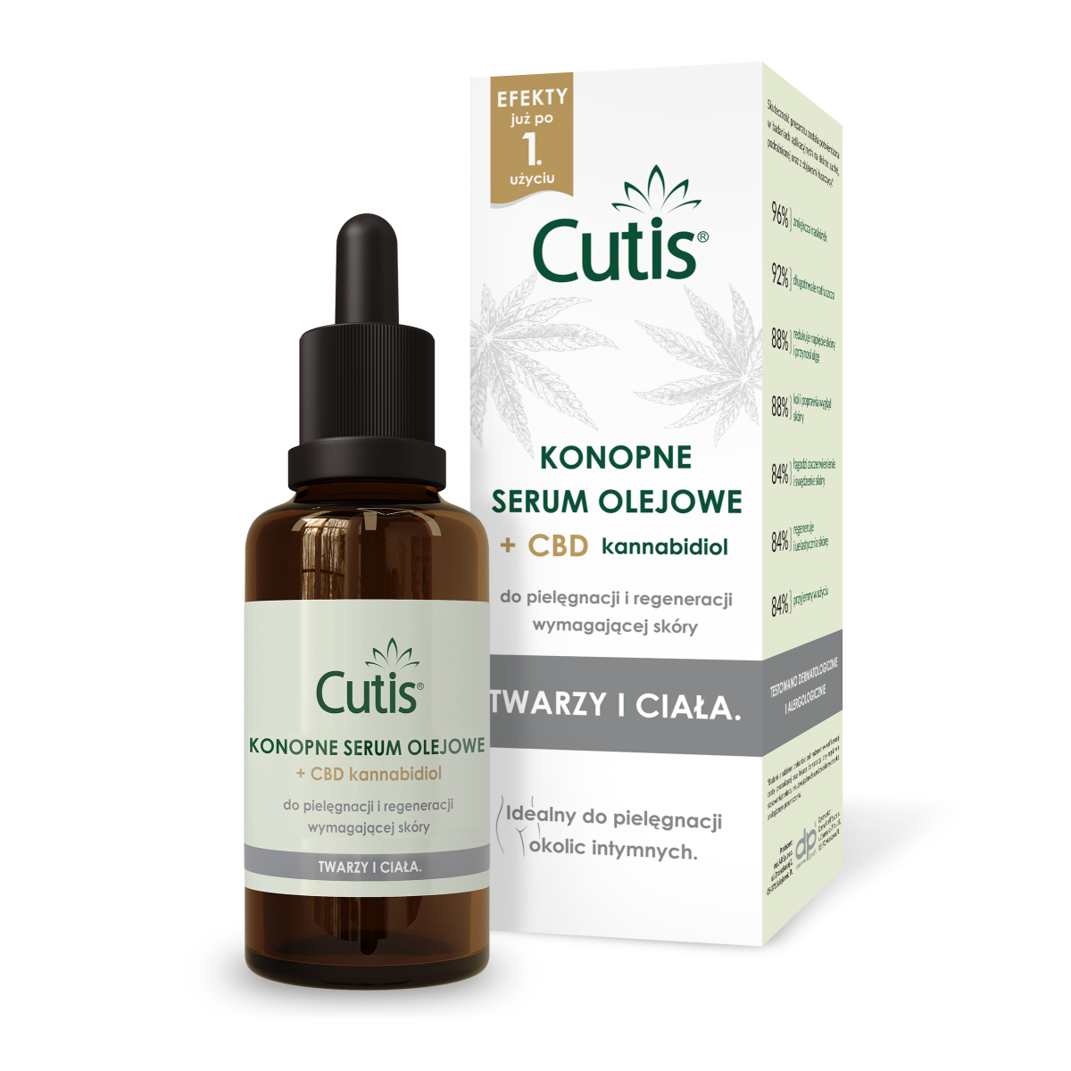 CUTIS - Konopne serum olejowe 50 ml - Cutis - myLAB